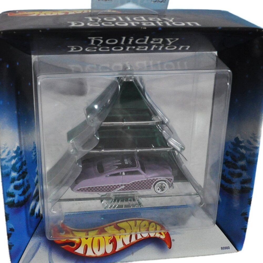 Hot Wheels Die-Cast Car Holiday Ornament in Display Box